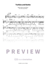 Tschüss und Danke - Preview Page 1