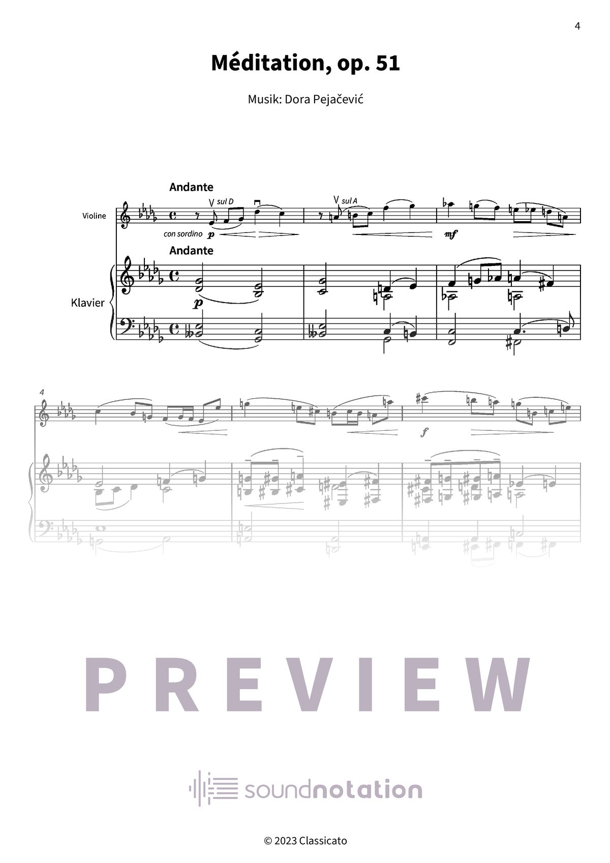 Méditation - Preview Page 1