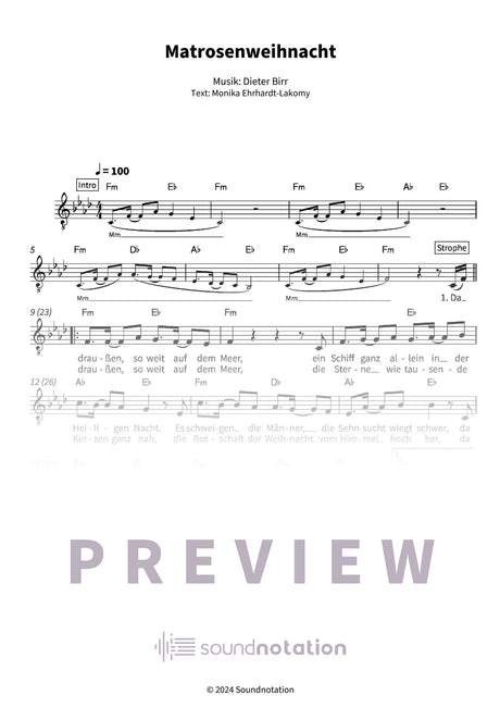 Matrosenweihnacht - Preview Page 1