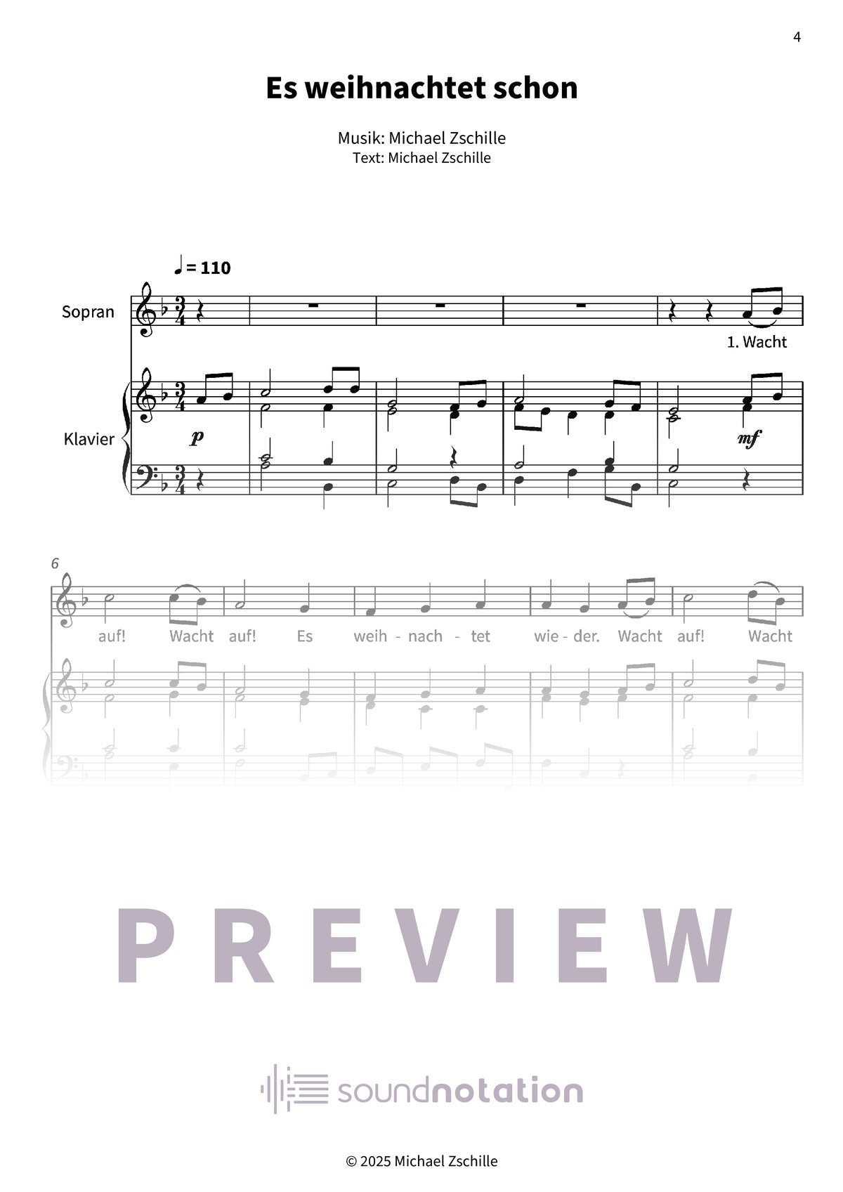 Es weihnachtet schon - Preview Page 1