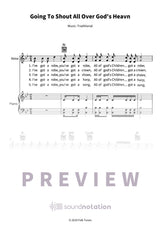 Going To Shout All Over God's Heavn - Preview Page 1