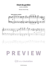 Chant du gardien - Preview Page 1