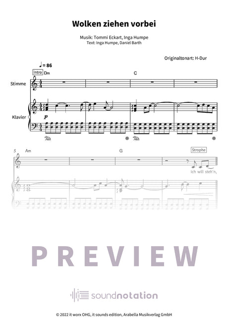 Wolken ziehen vorbei - Preview Page 1