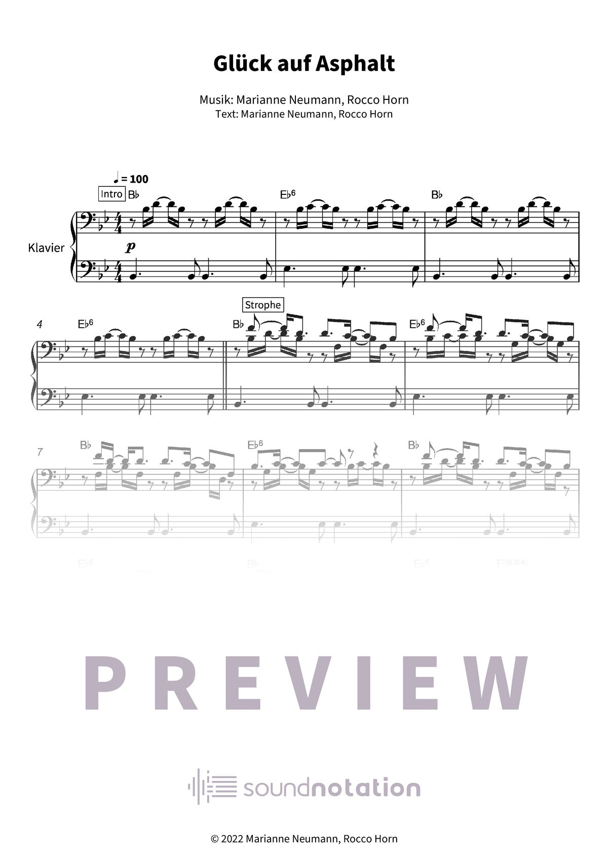 Glück auf Asphalt - Preview Page 1