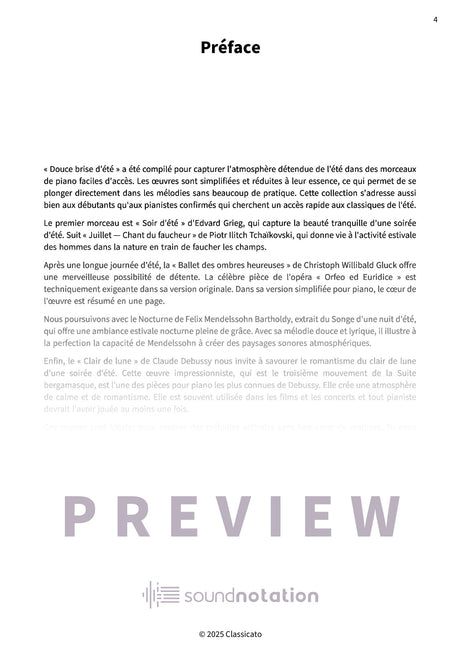 Douce brise d'été - Preview Page 1