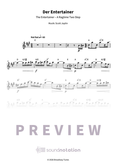 Der Entertainer - Preview Page 1