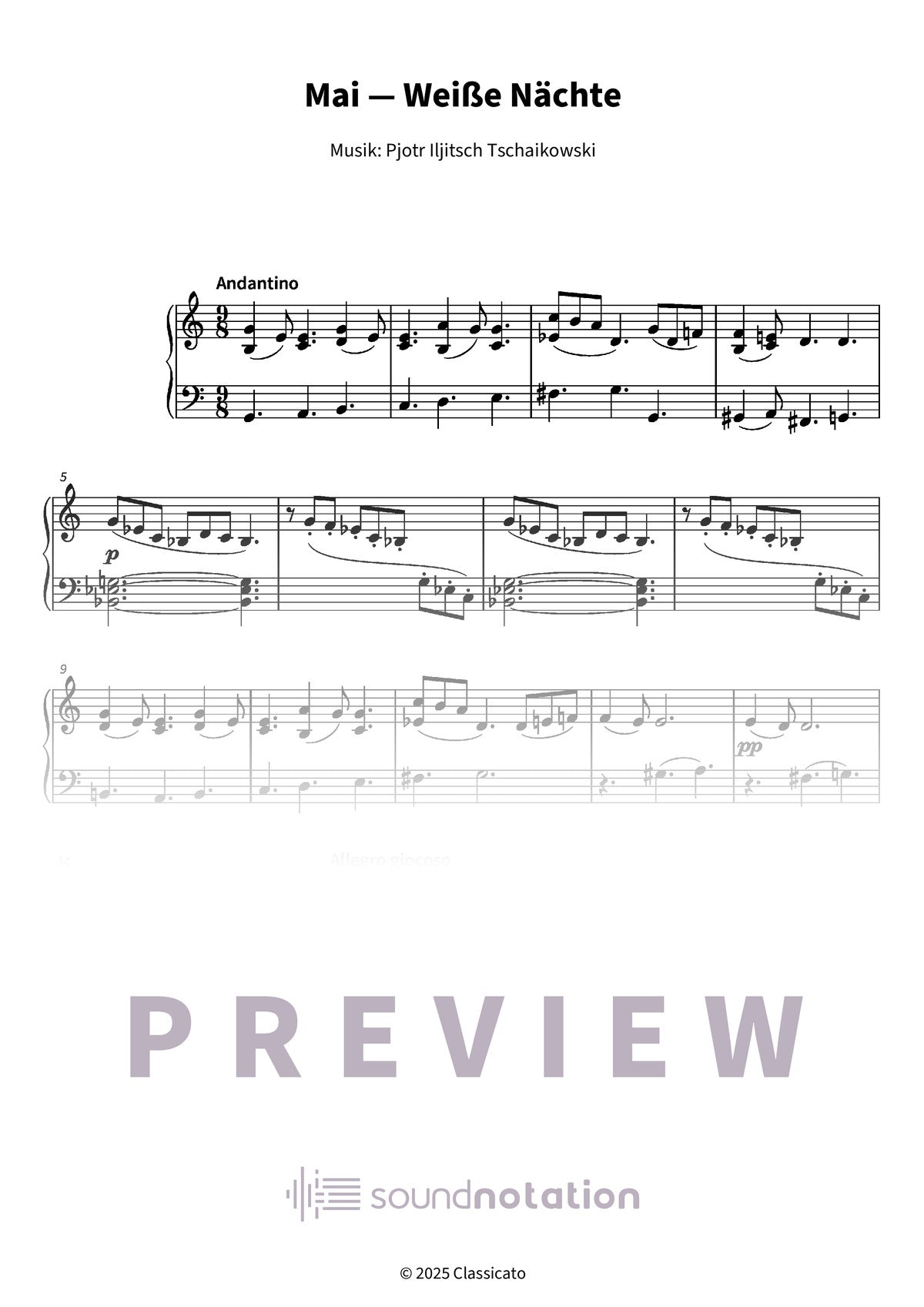 Mai — Weiße Nächte - Preview Page 1