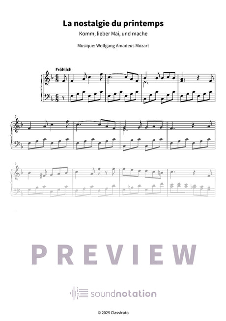 La nostalgie du printemps - Preview Page 1