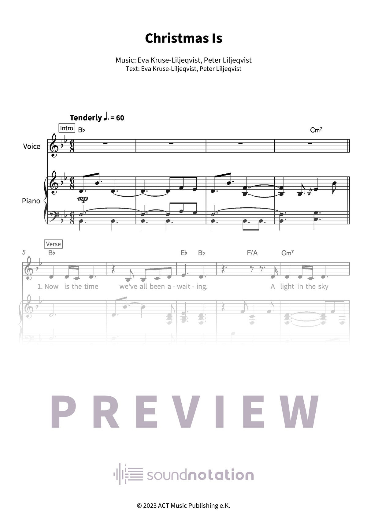 Christmas Is - Preview Page 1