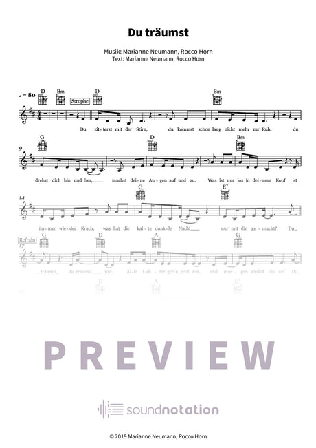 Du träumst - Preview Page 1
