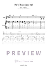 Die Gedanken sind frei - Preview Page 1