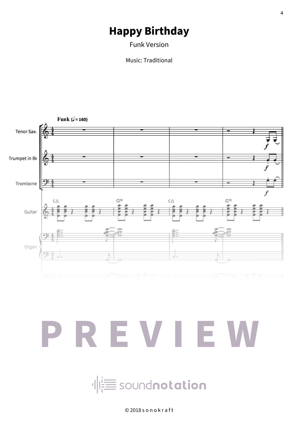 Happy Birthday - Preview Page 1