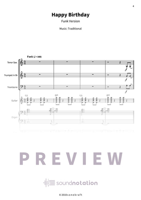 Happy Birthday - Preview Page 1