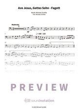 Ave Jesus, Gottes Sohn - Preview Page 1
