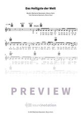 Das Heiligste der Welt - Preview Page 1