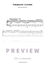 Präludium Nr. 1 in d-Moll - Preview Page 1