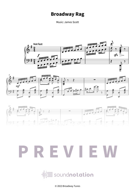 Broadway Rag - Preview Page 1