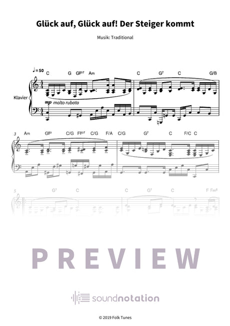 Glück auf, Glück auf! Der Steiger kommt - Preview Page 1