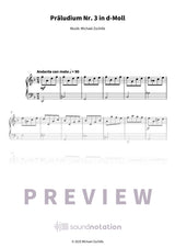 Präludium Nr. 3 in d-Moll - Preview Page 1