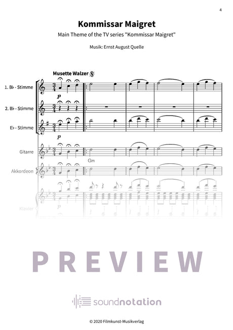 Kommissar Maigret - Preview Page 1