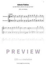 Adeste Fideles - Preview Page 1