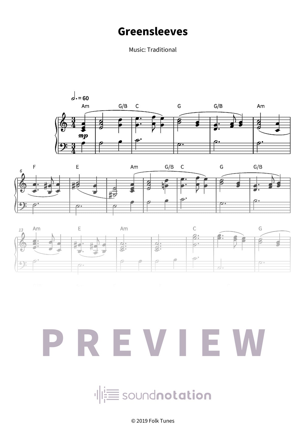 Greensleeves - Preview Page 1