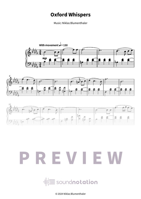 Oxford Whispers - Preview Page 1