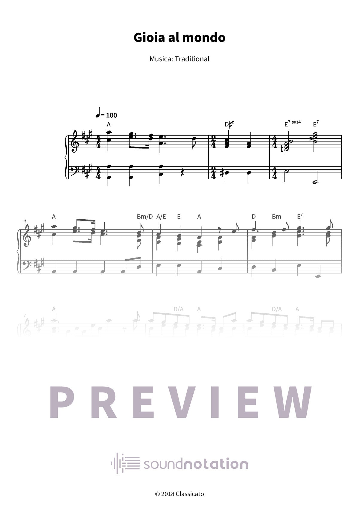 Gioia al mondo - Preview Page 1