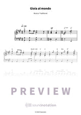 Gioia al mondo - Preview Page 1