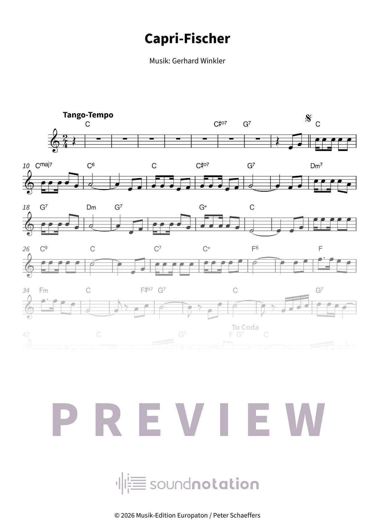 Capri-Fischer - Preview Page 1