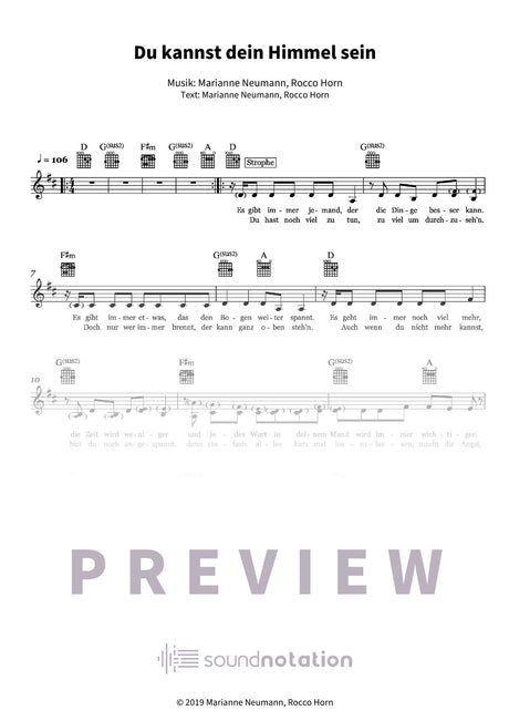 Du kannst dein Himmel sein - Preview Page 1