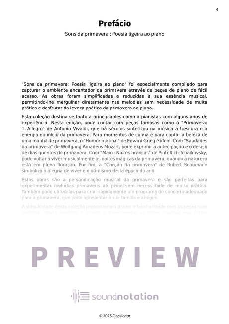 Sons da primavera - Preview Page 1