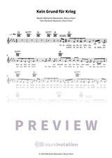 Kein Grund für Krieg - Preview Page 1