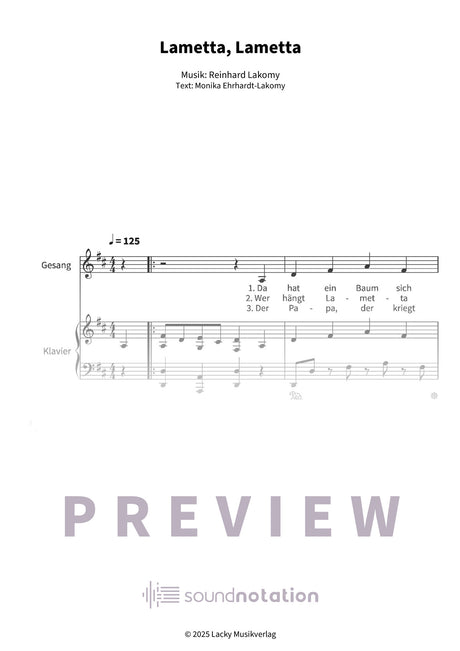 Lametta, Lametta - Preview Page 1