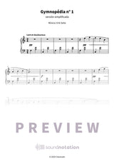 Gymnopédia n° 1 - Preview Page 1