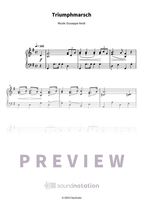 Triumphmarsch - Preview Page 1