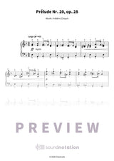 Prélude Nr. 20 - Preview Page 1