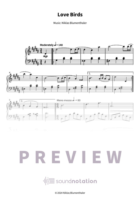 Love Birds - Preview Page 1