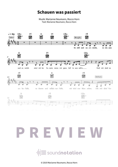 Schauen was passiert - Preview Page 1