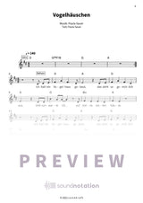 Vogelhäuschen - Preview Page 1