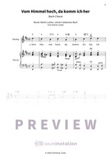 Vom Himmel hoch, da komm ich her - Preview Page 1