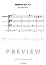 Kanon in D-Dur - Preview Page 1