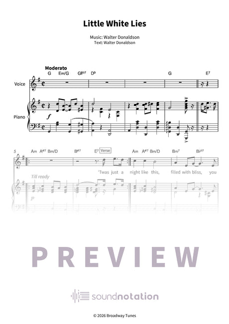 Little White Lies - Preview Page 1