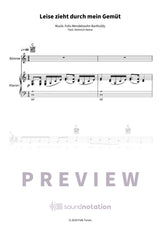 Leise zieht durch mein Gemüt - Preview Page 1