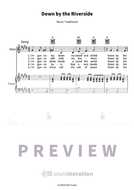 Down by the Riverside - Preview Page 1