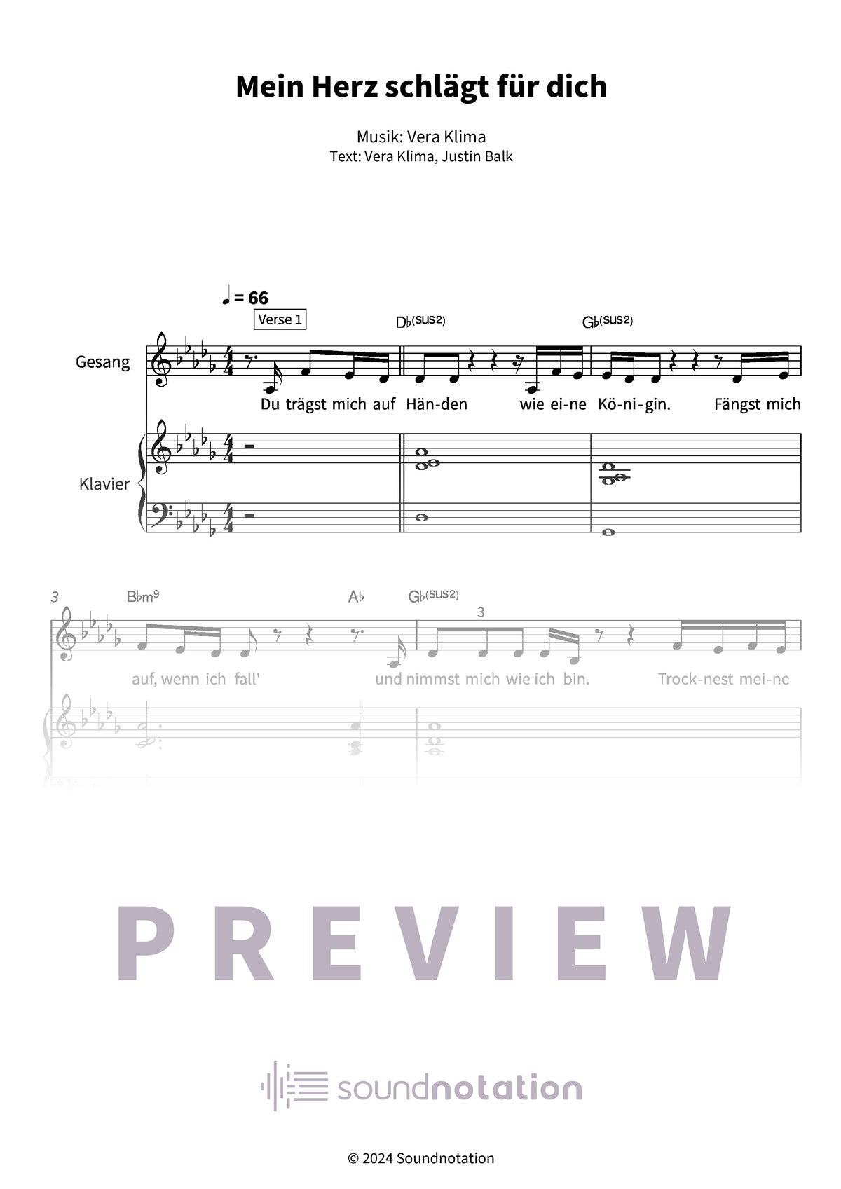 Mein Herz schlägt für dich - Preview Page 1
