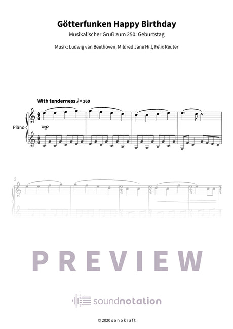 Götterfunken Happy Birthday - Preview Page 1