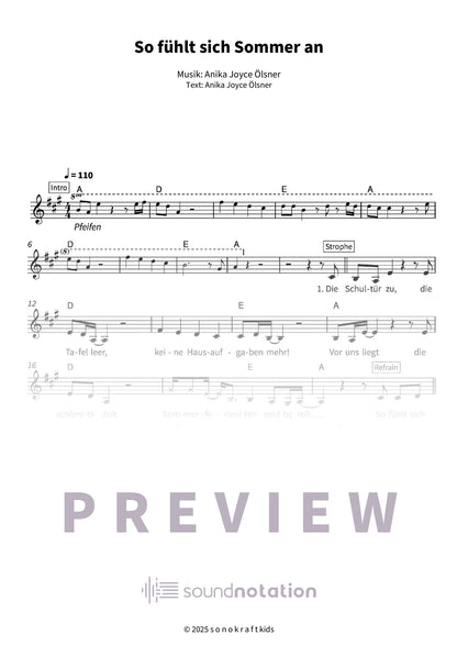 So fühlt sich Sommer an - Preview Page 1