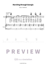 Marching through Georgia - Preview Page 1