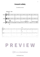 Cossack Lullaby - Preview Page 1